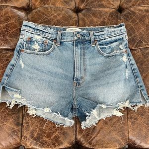 Abercrombie jean shorts size 27